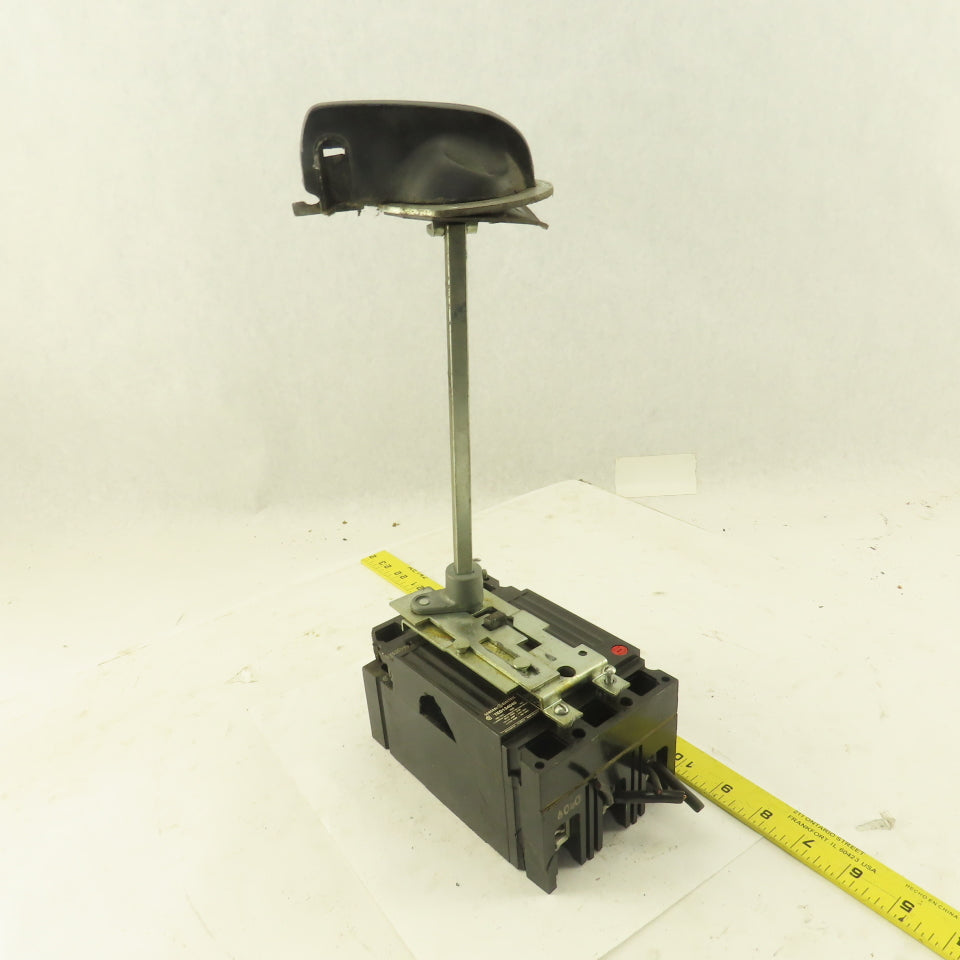 General Electric TED134040 40A 480V Circuit Breaker With Manual Operator