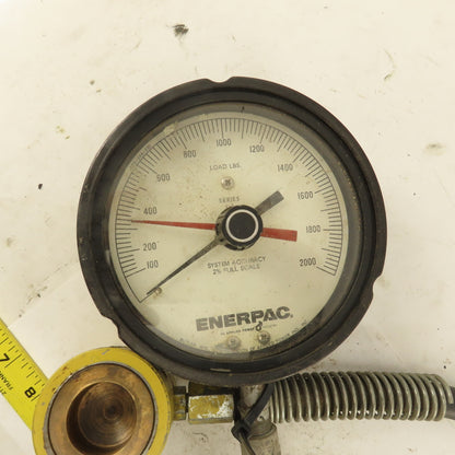 Enerpac LH102 1 Ton Capacity Load Cell 100-2000 Lbs. Gauge