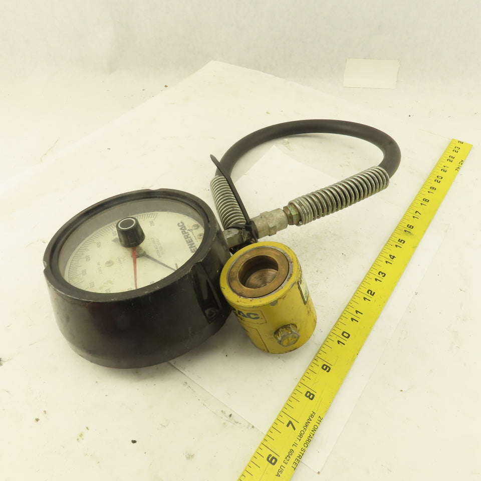 Enerpac LH102 1 Ton Capacity Load Cell 100-2000 Lbs. Gauge