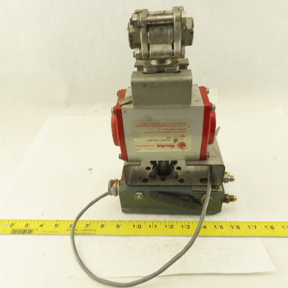 FlowTek 93-0633-113A0-532  1/2" NPT Ball Valve Actuator W/Pneumatic Positioner