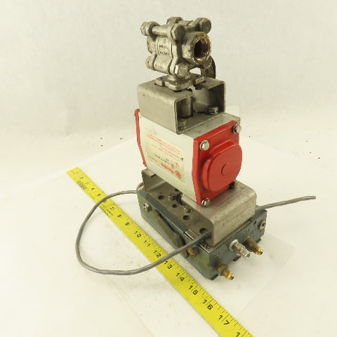 FlowTek 93-0633-113A0-532  1/2" NPT Ball Valve Actuator W/Pneumatic Positioner