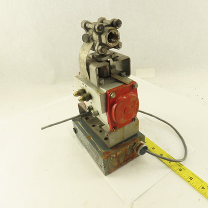 FlowTek 93-0633-113A0-532  1/2" NPT Ball Valve Actuator W/Pneumatic Positioner