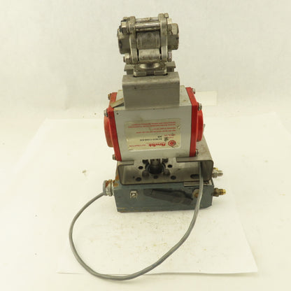 FlowTek 93-0633-113A0-532  1/2" NPT Ball Valve Actuator W/Pneumatic Positioner