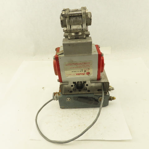 FlowTek 93-0633-113A0-532  1/2" NPT Ball Valve Actuator W/Pneumatic Positioner