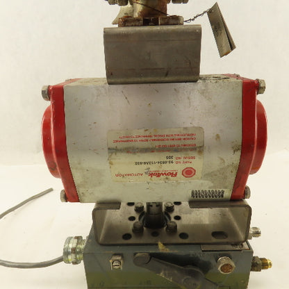 FlowTek 93-0834-113A0-532  1" NPT Ball Valve Actuator W/Pneumatic Positioner