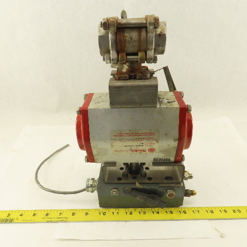 FlowTek 93-0834-113A0-532  1" NPT Ball Valve Actuator W/Pneumatic Positioner
