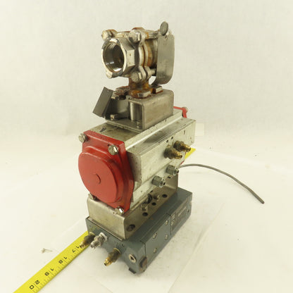 FlowTek 93-0834-113A0-532  1" NPT Ball Valve Actuator W/Pneumatic Positioner