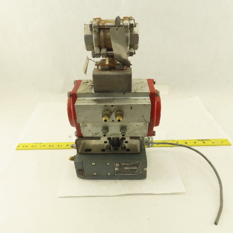 FlowTek 93-0834-113A0-532  1" NPT Ball Valve Actuator W/Pneumatic Positioner