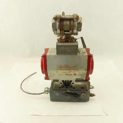 FlowTek 93-0834-113A0-532  1" NPT Ball Valve Actuator W/Pneumatic Positioner