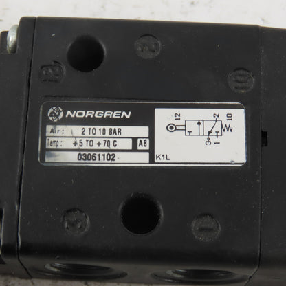 Norgren 03061102 3/2 Position Pneumatic Valve Roller Lever Actuator