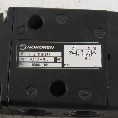 Norgren 03061102 3/2 Position Pneumatic Valve Roller Lever Actuator