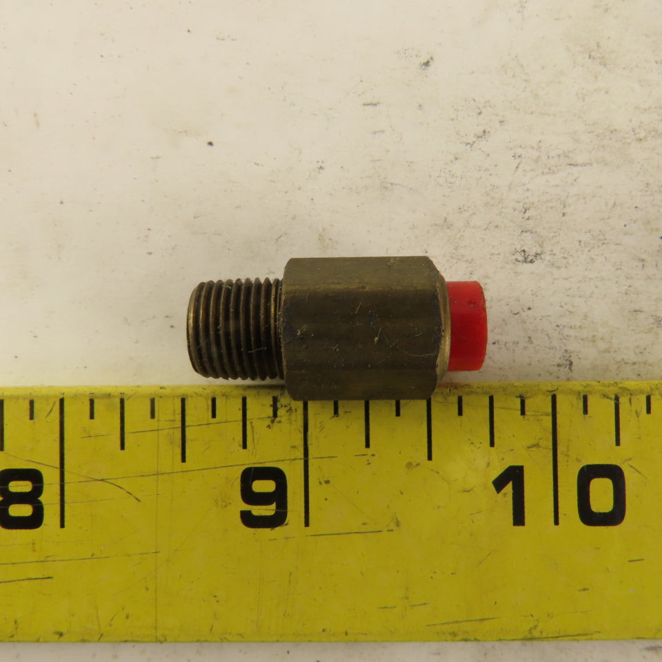 1/8" NPT x 1/4" Nylon Push To Connect Brass Straight Connector Lot Of 5