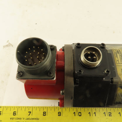 Fanuc A06B-0312-B502#7008 120V 2000 RPM 3Ph AC Servo Motor Pulse Coder