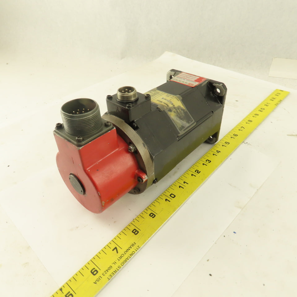 Fanuc A06B-0312-B502#7008 120V 2000 RPM 3Ph AC Servo Motor Pulse Coder