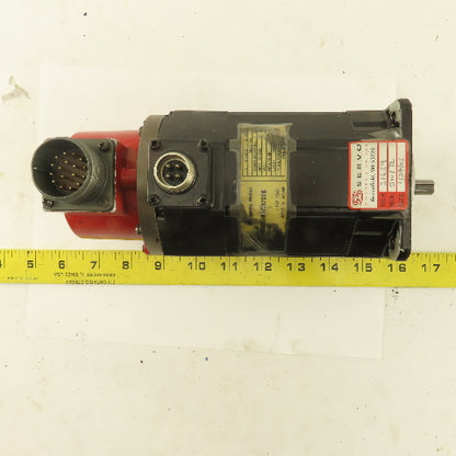 Fanuc A06B-0312-B502#7008 120V 2000 RPM 3Ph AC Servo Motor Pulse Coder