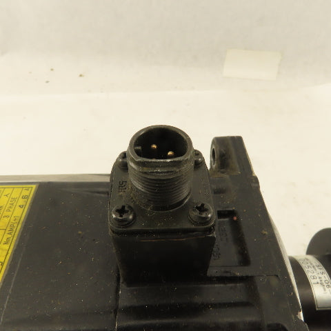 Fanuc A06B-0123-B177 0.9kW 3000RPM 127VAC 200Hz AC Servo Motor