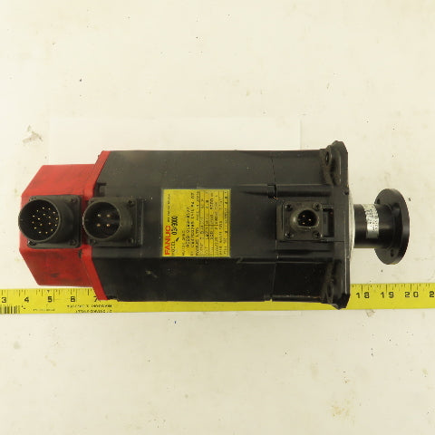 Fanuc A06B-0123-B177 0.9kW 3000RPM 127VAC 200Hz AC Servo Motor