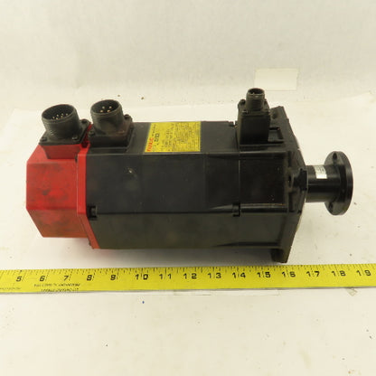 Fanuc A06B-0123-B177 0.9kW 3000RPM 127VAC 200Hz AC Servo Motor