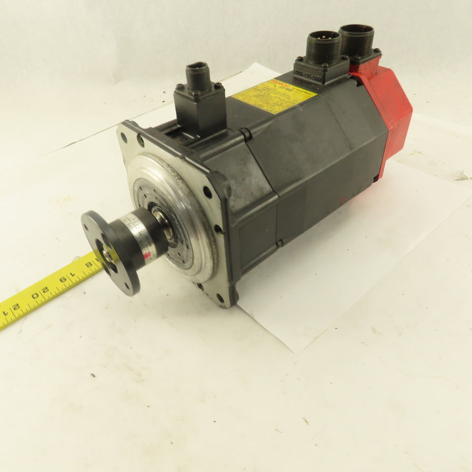 Fanuc A06B-0123-B177 0.9kW 3000RPM 127VAC 200Hz AC Servo Motor