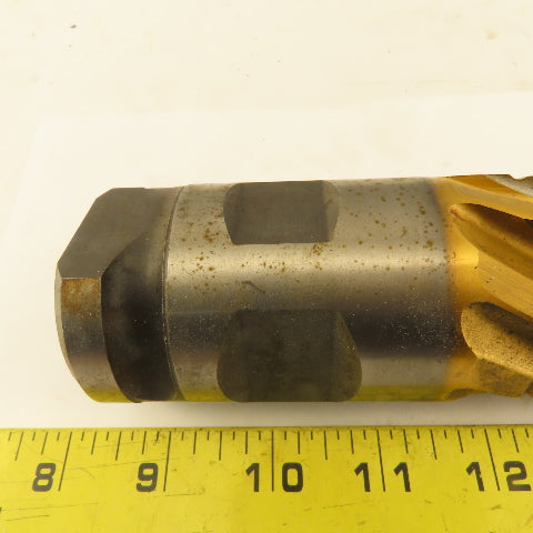 Niagara 2" Dia. 8 Flute Twist TiN Coated Roughing End Mill Positiv-Lok Shank