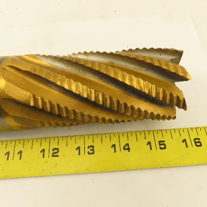 Niagara 2" Dia. 8 Flute Twist TiN Coated Roughing End Mill Positiv-Lok Shank