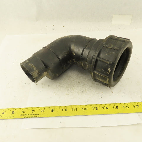 Geberit 90mm x 63mm HDPE Reducer Elbow Compression