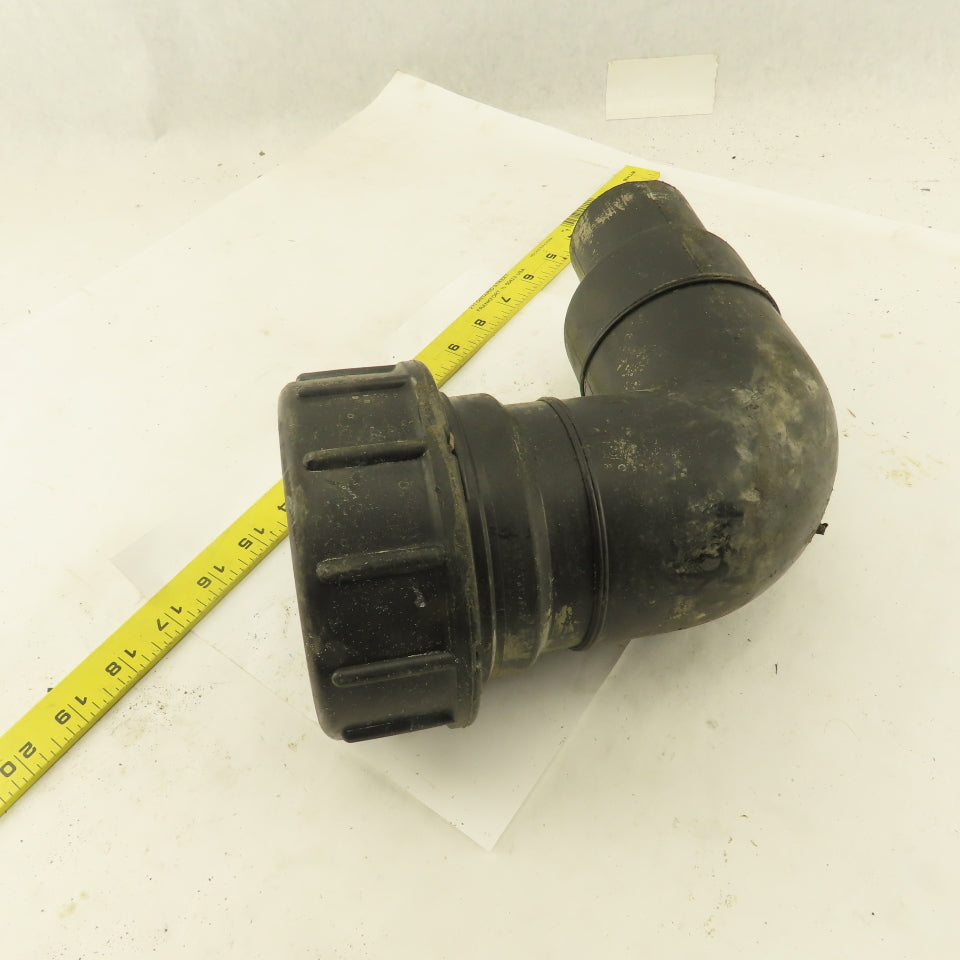 Geberit 90mm x 63mm HDPE Reducer Elbow Compression