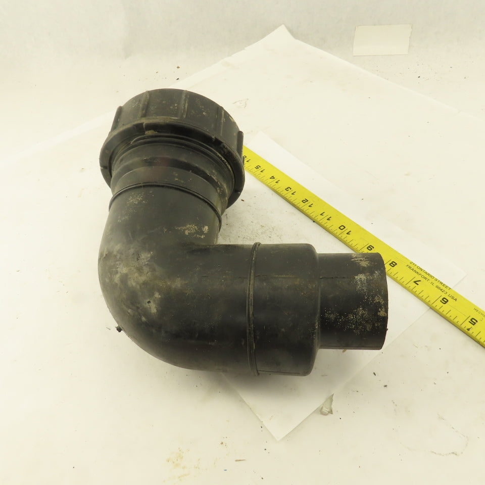 Geberit 90mm x 63mm HDPE Reducer Elbow Compression