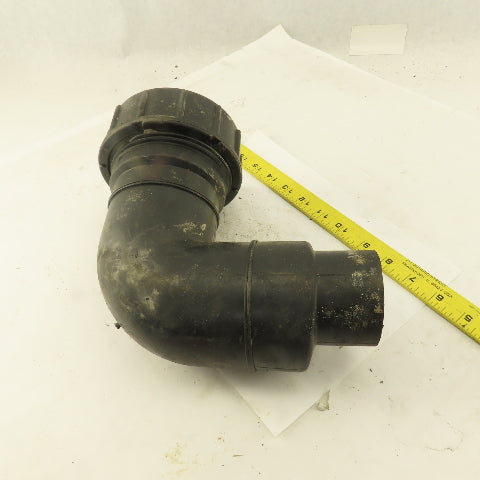 Geberit 90mm x 63mm HDPE Reducer Elbow Compression