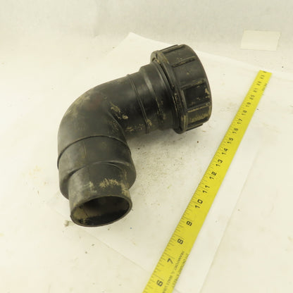 Geberit 90mm x 63mm HDPE Reducer Elbow Compression