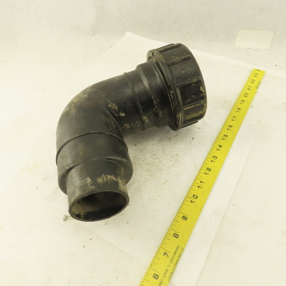Geberit 90mm x 63mm HDPE Reducer Elbow Compression