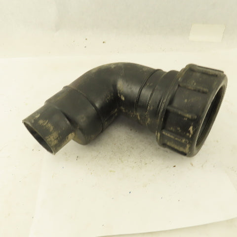 Geberit 90mm x 63mm HDPE Reducer Elbow Compression