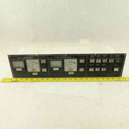 Fuji FS-60 MR-2A RPM Ammeter Display Monitor Switch Board CNC Grinder