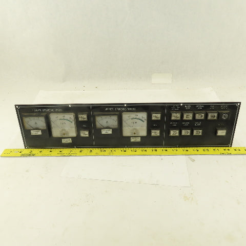 Fuji FS-60 MR-2A RPM Ammeter Display Monitor Switch Board CNC Grinder