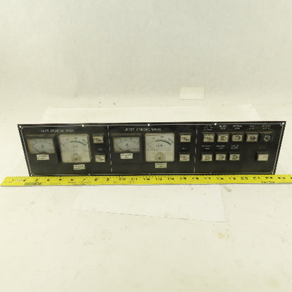 Fuji FS-60 MR-2A RPM Ammeter Display Monitor Switch Board CNC Grinder