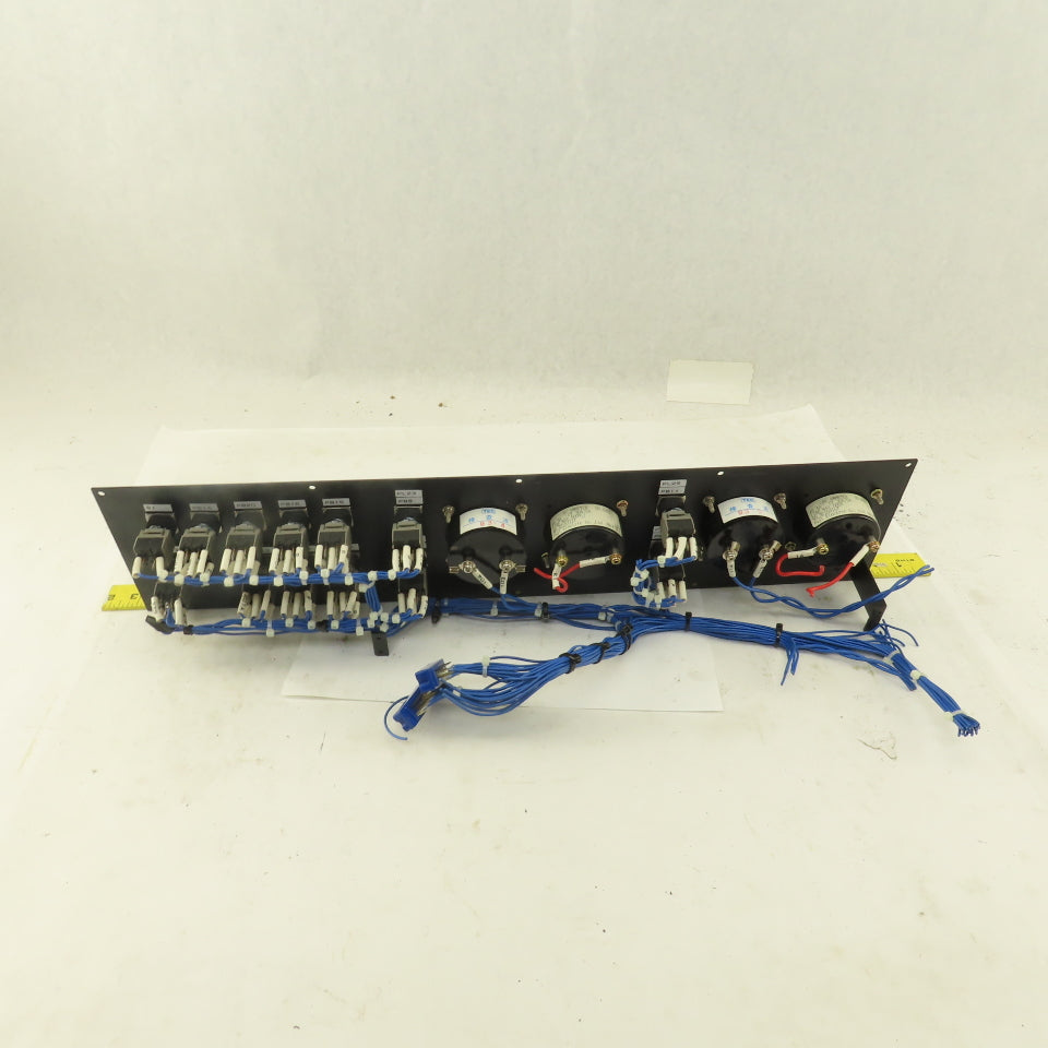 Fuji FS-60 MR-2A RPM Ammeter Display Monitor Switch Board CNC Grinder
