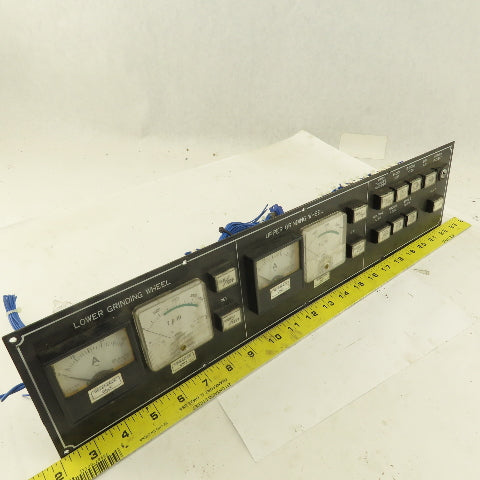 Fuji FS-60 MR-2A RPM Ammeter Display Monitor Switch Board CNC Grinder