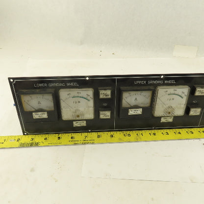 Fuji FS-60 MR-2A RPM Ammeter Display Monitor Switch Board CNC Grinder