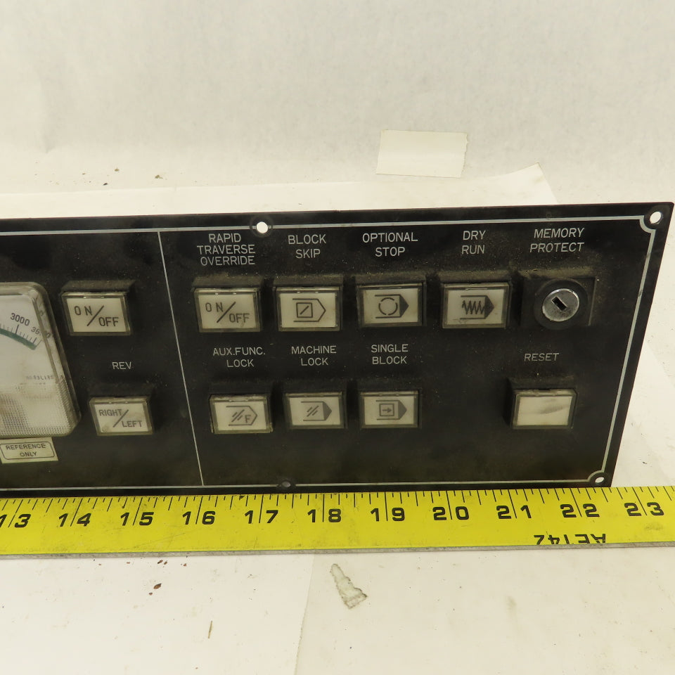 Fuji FS-60 MR-2A RPM Ammeter Display Monitor Switch Board CNC Grinder