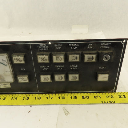 Fuji FS-60 MR-2A RPM Ammeter Display Monitor Switch Board CNC Grinder