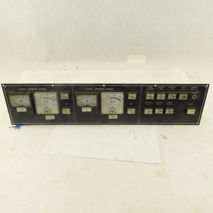 Fuji FS-60 MR-2A RPM Ammeter Display Monitor Switch Board CNC Grinder
