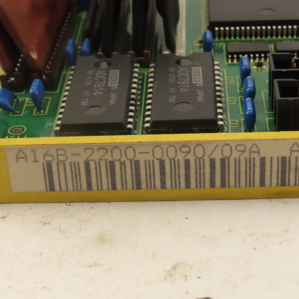 Fanuc A16B-2200-0090/09A Axes Control Card Circuit Board
