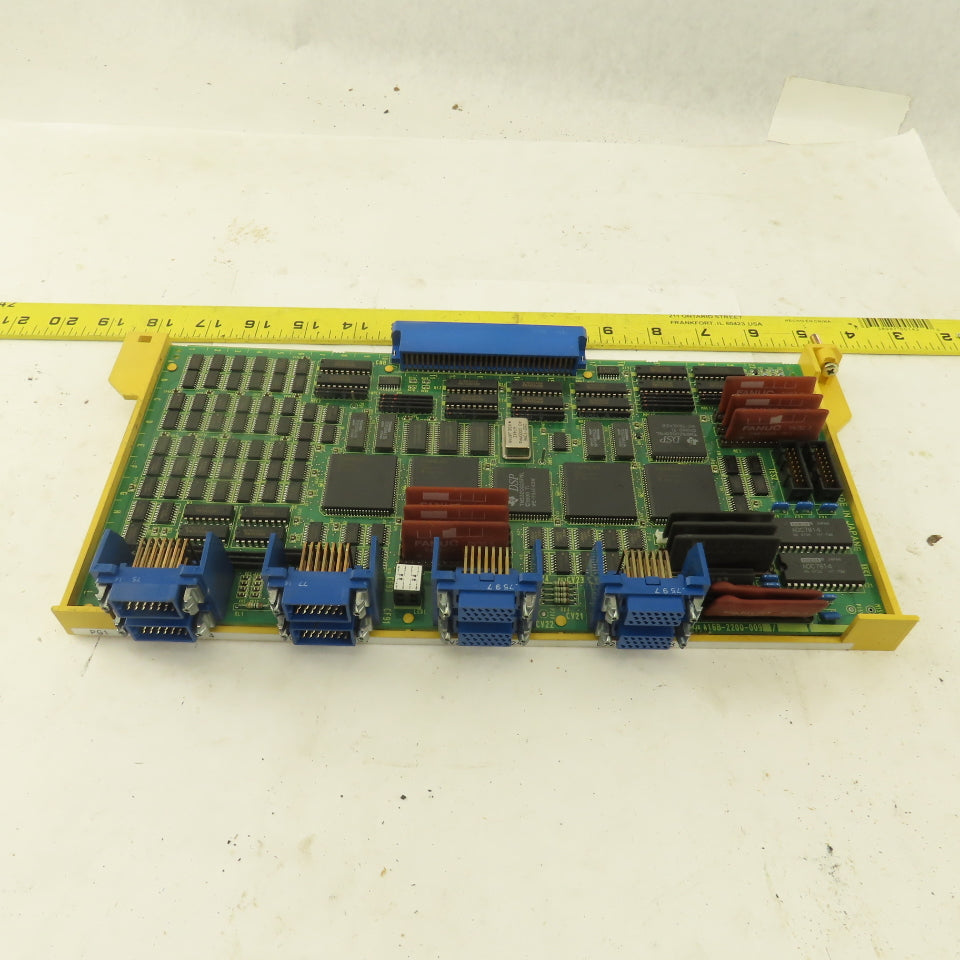 Fanuc A16B-2200-0090/09A Axes Control Card Circuit Board