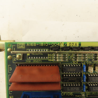 Fanuc A16B-1810-0040/02A Interface Card Circuit Board