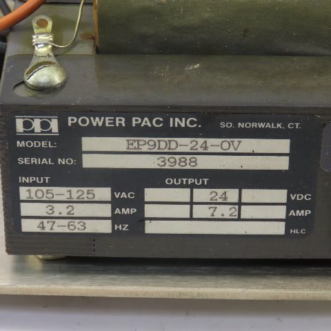 Power Pac Inc. EP9DD-24-0V 105-125VAC 24VDC Output Power Supply