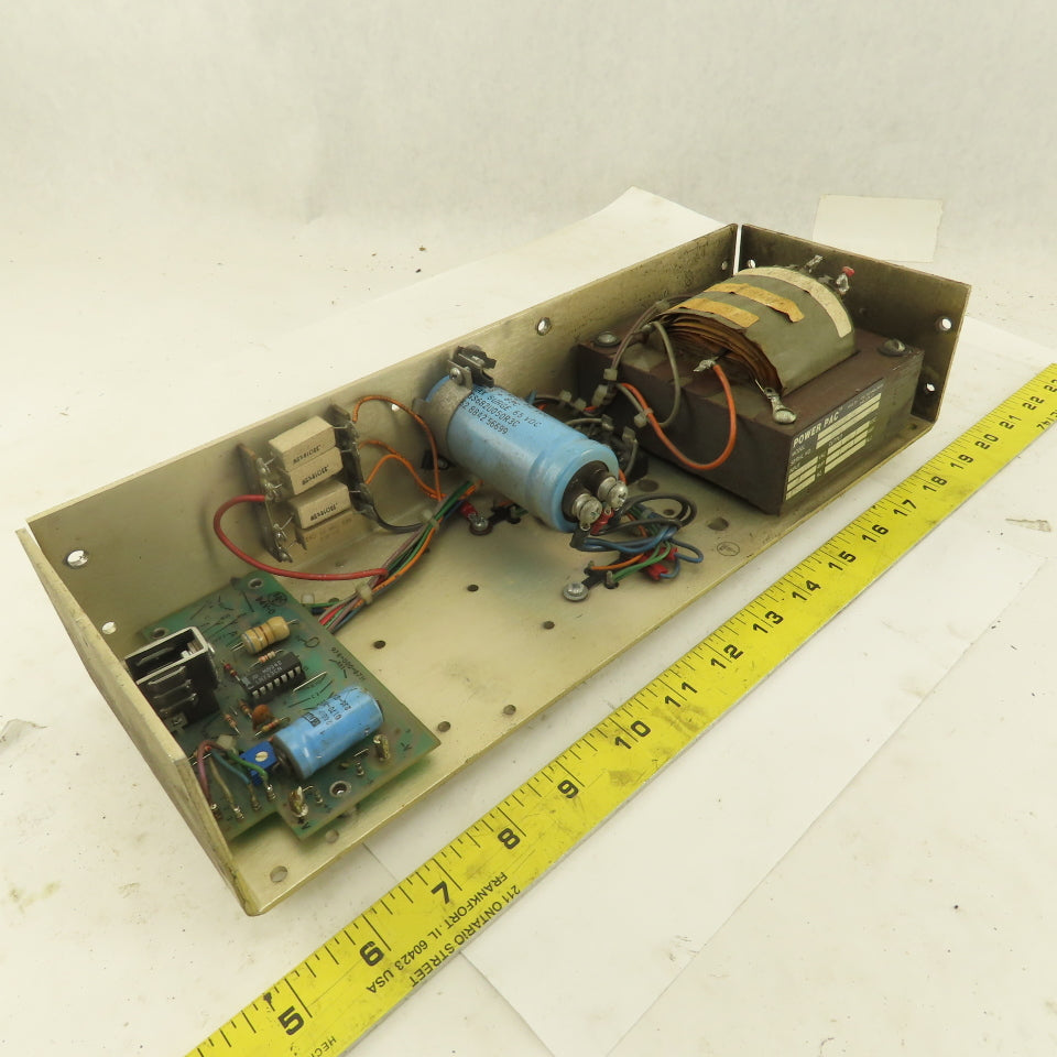 Power Pac Inc. EP9DD-24 105-125VAC 24VDC Output Power Supply