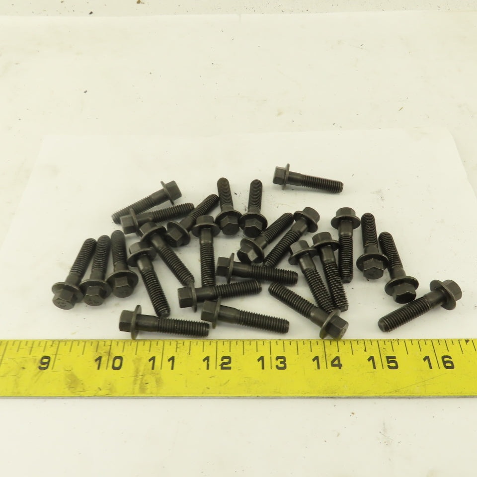 Navistar M8-1.25 x 35mm Flange Bolt Gr. 10.9 Lot Of 25