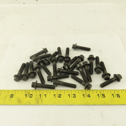 Navistar M8-1.25 x 35mm Flange Bolt Gr. 10.9 Lot Of 25