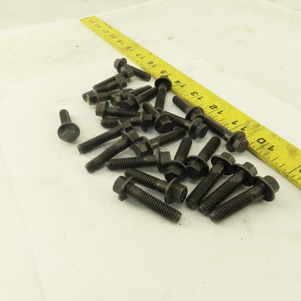 Navistar M8-1.25 x 35mm Flange Bolt Gr. 10.9 Lot Of 25