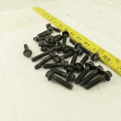 Navistar M8-1.25 x 35mm Flange Bolt Gr. 10.9 Lot Of 25